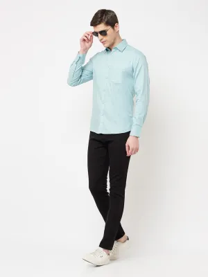 Blue Casual Shirt