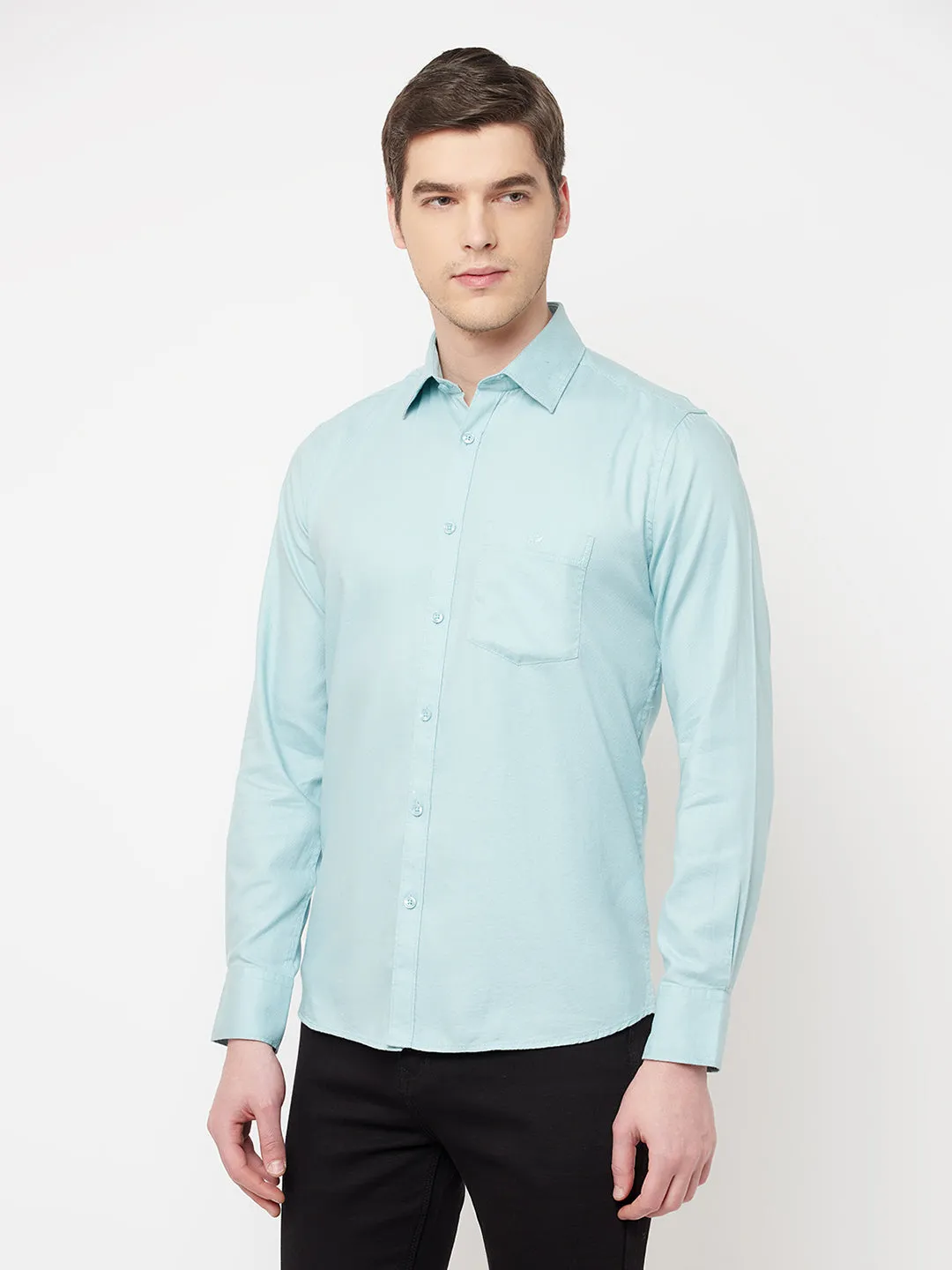 Blue Casual Shirt