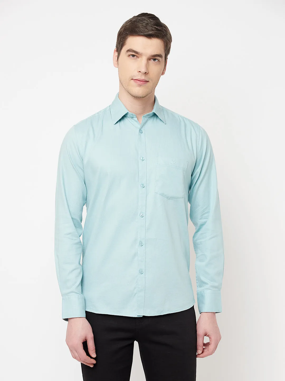 Blue Casual Shirt