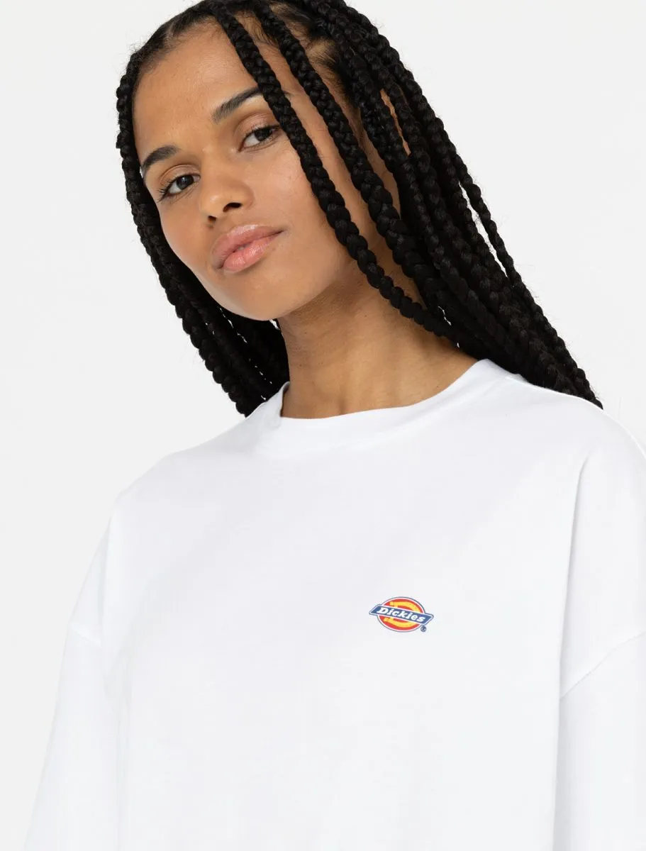 Dickies Abito a T-Shirt Donna Mapleton Bianca