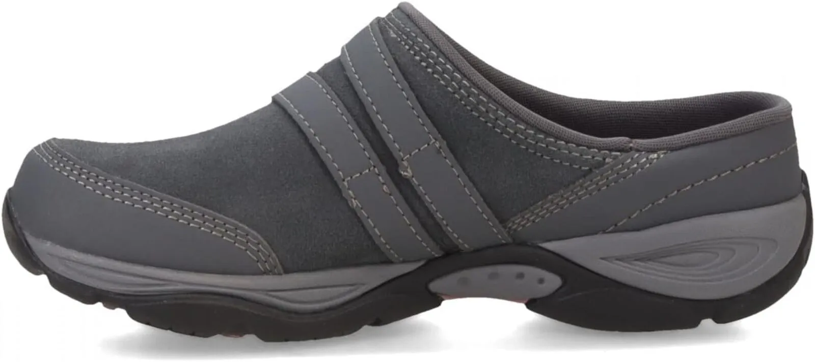Easy Spirit Women's Equinox Slip On Mule Shoes SEEQUINOX Gray 10W