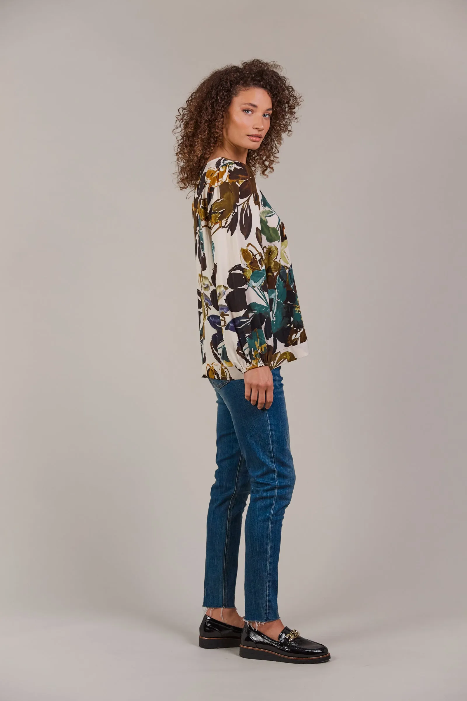 ELSIE TOP BOTANICAL TUSK