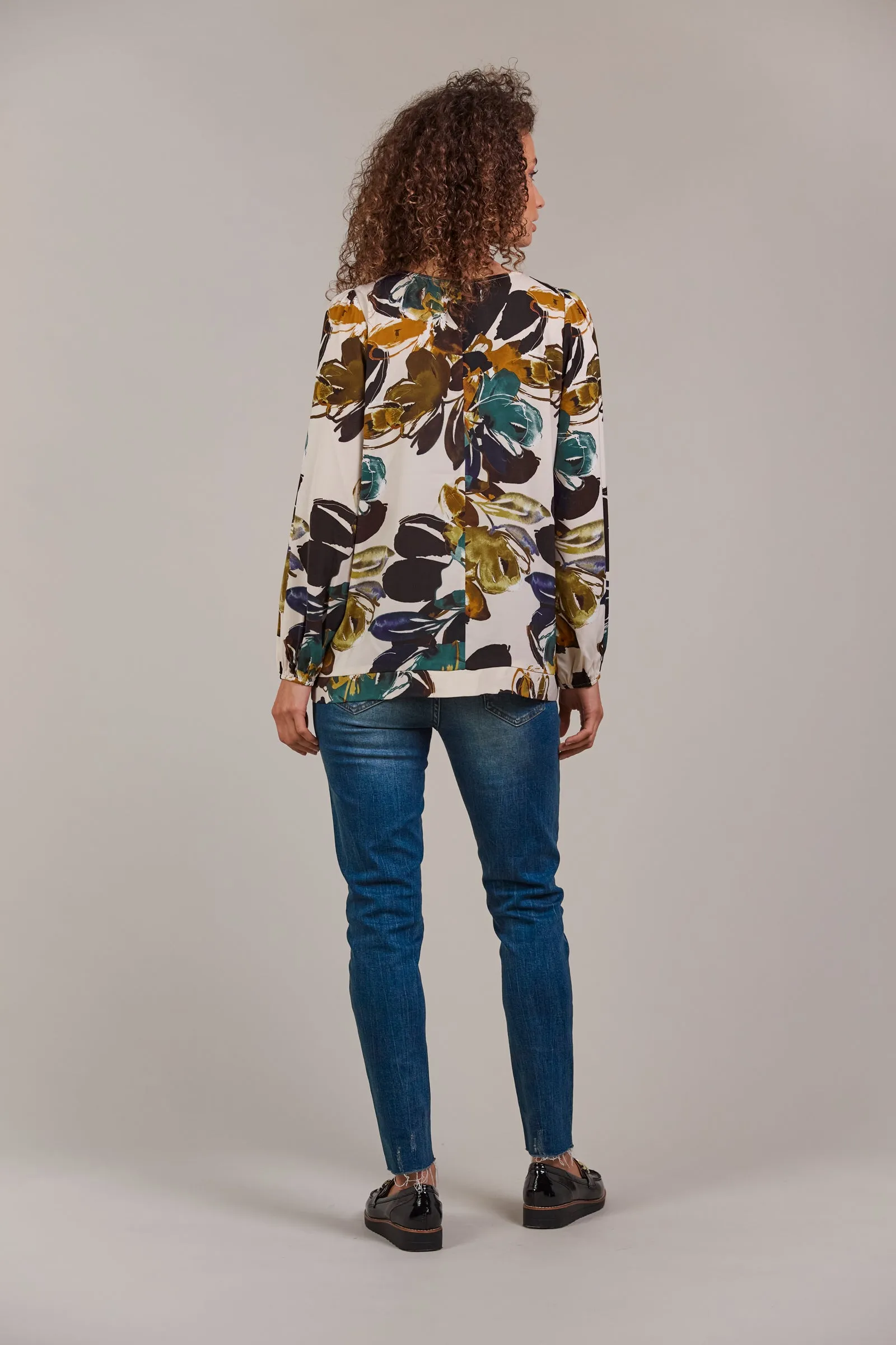 ELSIE TOP BOTANICAL TUSK