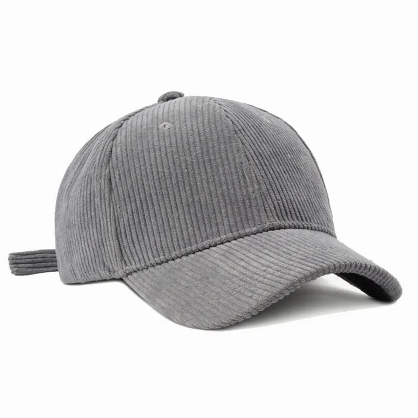 "CAP" Casquette Baseball Snapback en Velour Bleu Marine - URB1™