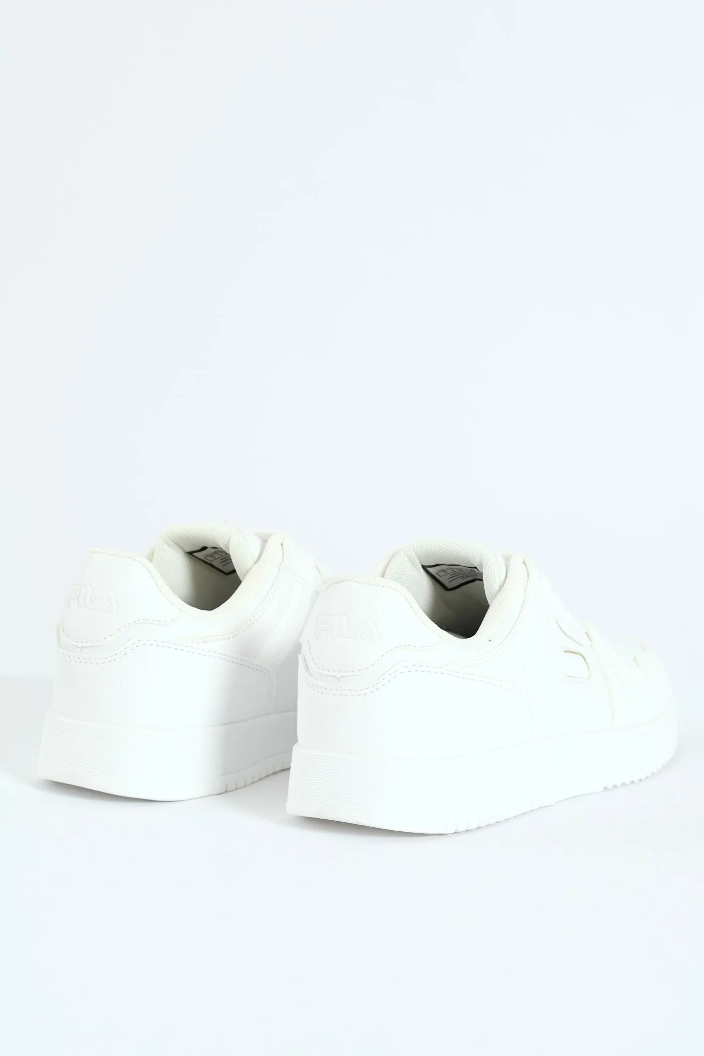 Rio Stitch Panel Lace Up Sneaker - White