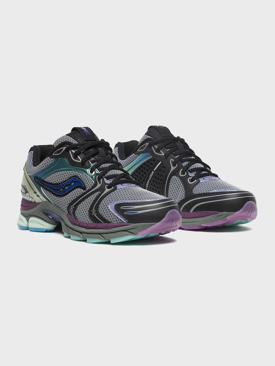 Saucony Progrid Triumph 4 Sneakers | Navy/Olographic